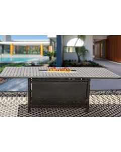 OUTDOOR PATIO 44" x 84" Rectangle FIRE Table - Series 7000