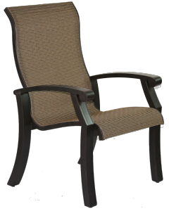 Barbados Sling Dining chair - Antique Bronze